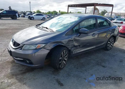 2015 Honda Civic Ex-L из США, поврежденный, VIN 19XFB2F99FE256241